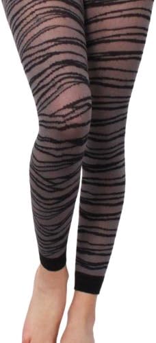 Velvet Heart Linear Women's Fashion Legging (Black)