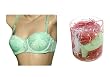 Mamia Lot Of 2 Sexy Half Cup Lace Multifunctional Bra In Gift Box