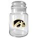 Iowa Hawkeyes NCAA 31oz Glass Candy Jar - Primary Logo by Great American Products