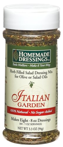 Homemade Dressings, Herb Filled Salad Dressing Mix for Olive or Salad Oils, Italian... by Homemade Dressings