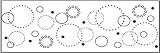 Fiskars 01-005572 Continuous Stamp Wheel Sheet, Circle of Fun