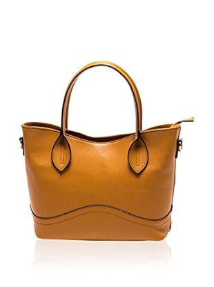 Anna Luchini Bolso asa de mano Tote (Marrón)