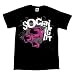 SOCIALIGHT - TV - Black T-shirt