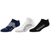 Michigan For Bare Feet NCAA 3pk Distressed Socks - Men's