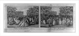 Historic Print (XL): Taste a-la-Mode, 1745; Taste a-la-Mode, 1790