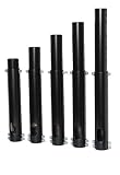 Cheetah Mounts APMEPB Black Extension Poles for the Cheetah Mounts APMF Projector Series Image