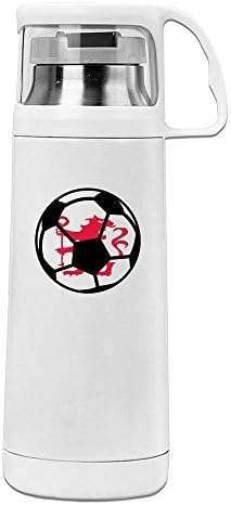VOLTE Soccer Animal Playing Portable Stainless Steel Thermos Cup Perfect For NMA Keep Water Warm Or Cold 8 Hours 14 Ounces