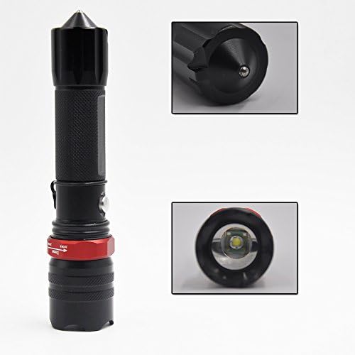 ObamaTech 5 Watt Q5 300 Lumen Cree LED Flashlight Torch Rechargeable Adjustable Focus Self-defense Tactical Flashlight