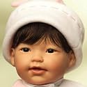 Little Pink Lamb Asian 20" La Baby Nursery Berenguer Doll 15602