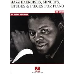 Oscar Peterson - Jazz Exercises, Minuets, Etudes and Pieces for Piano (keyboard instruction)