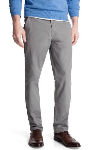 ESPRIT Collection Herren Hose Slim Fit B33070, Gr. 50 (L), Grau (castor grey 035) Preisvergleich