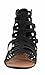 Charles Albert Women's Double Ankle Strappy Gladiator Boho Sandal
