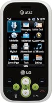LG Neon GT365 Phone, White/Green (AT&T)