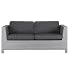 Autograph Puccini 2 Seater Sofa Silver Rattan