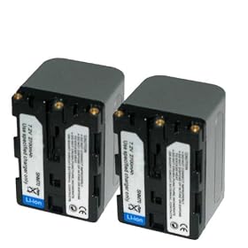 SONY NP-FM70 / QM71 / 71D Equivalent Li Ion Battery for Select MiniDV Handycam Camcorder DCR-PC Series Models