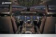 777 New Livery Flight Deck Poster
