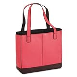 ~:~ ACCO / DAY-TIMERS, INC. ~:~ Leather Tote, 11-1/2w x 10d x 4h, Pink
