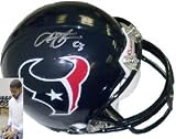 Arian Foster signed Houston Texans Replica Mini Helmet