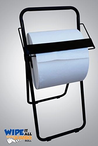 Floor Dispenser for Wipe It All Super Jumbo Roll Wipe and Kimberly- Clark Shop Towels, Viva Green