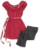 Epic Threads Girls Sequined Tunic & Leggings