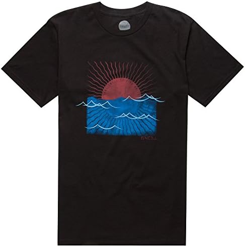 O'Neill Mens Sunrise Short-Sleeve Shirt X-Large Black