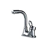 Rozin 現代のスタイル 浴室 洗面台用 蛇口 クロームメッキ トイレ用 混合栓 じゃぐち