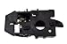 PT Auto Warehouse HY-2335A-FL - Inside Interior Inner Door Handle, Black - Driver Side Front
