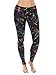 Extreme 80's Splatter Leggings X-Large Women's Black