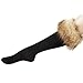 ECOSCO Women Soft Cozy Fuzzy Faux Fur Leg Warmers Socks Boots Cuffs Cover