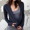Alternative Apparel Stevie Long Sleeve Wrap