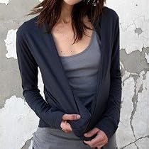 Alternative Apparel Stevie Long Sleeve Wrap
