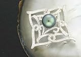 Black Pearl Brooch - 1575