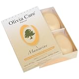 Olivia Care Hard Top Gift Box of 4 Soaps, Mandarine, 20-Ounce Boxes