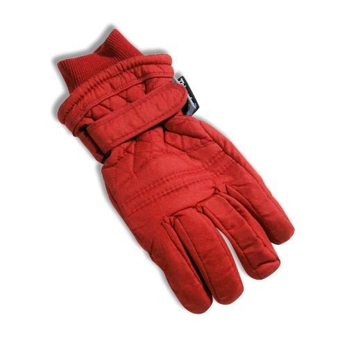 Winter Warm-Up - Girls Ski Gloves, Red