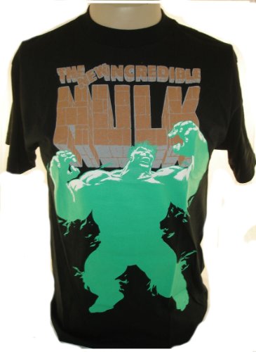 Marvel Comics Incredible Hulk T-Shirt - Black Dale Keown Artwork from Issue 377