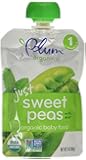 Plum Organics Baby Just Veggies, Sweet Peas/Mint, 3 Ounce (Pack of 6)