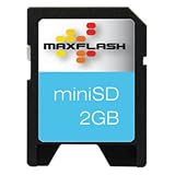 Produkt-Bild: Maxflash Mini Secure Digital (MiniSD) Card 2GB Speicherkarte inkl. Adapater und Box (original Handelsverpackung)