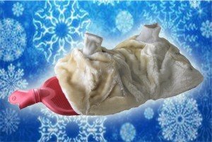 Childrens Toyshop  Küche & Haushalt : Fußwärmer Kuschel Universalgröße & Wärmflasche