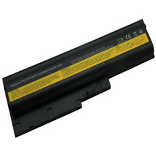 Lenovo/IBM ThinkPad R60e 0659 Laptop Battery (Lithium-Ion, 6 Cell, 4400 mAh, 49wh, 10.8 Volt) - Replacement for IBM T60 Series Laptop Battery