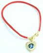 The Golden Heart Red String Charm
