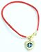 The Golden Heart Red String Charm