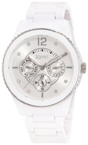 ESPRIT Women's ES105102002 Marin Spark White Analog Watch