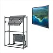 Da-View Thru-the-Wall Rear Projection Screen - 58 x 104 HDTV Format