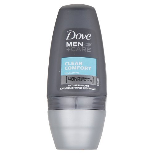 Dove Men+Care Clean Comfort Roll-On Anti-Perspirant Deodorant 50 ml (Pack of 3)