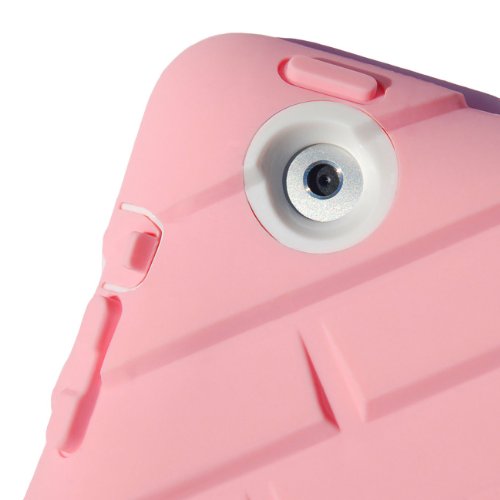 Gumdrop Cases Drop Tech Series Case for Apple iPad 2, Pink-White, (DS-IPAD2-PNK-WHI)