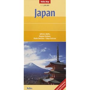 Japan Map by Nelles (Nelles Maps) by Nelles Maps