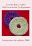 Crochet Pot Scrubber DVD Instruction for Beginners