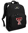 Texas Tech Backpack Black TTU Red Raiders for Travel or School Bags - BEST QUALITY Unique Gifts For Boys, Girls, Adults, College Students, Men or Ladies