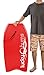 Lucky Bums Boogie Board for Kids and Adults - Body Boards for Beach, River, & Lake, Mini Wakeboard with EPS Core Slick Bottom and Leash, Red, 41-inch