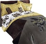 NFL FOOTBALL LOGO 5 PIECE TWIN BEDDING SET, Comforter Sheets Sham NEW NFL Teams Football Boy